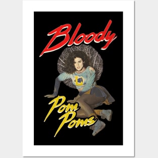Bloody Pom Poms 80s Horror Movie Posters and Art